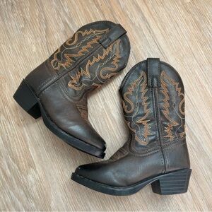 Rodeo Roper Toddler Western Boots Brown Size 9 cowboy boot